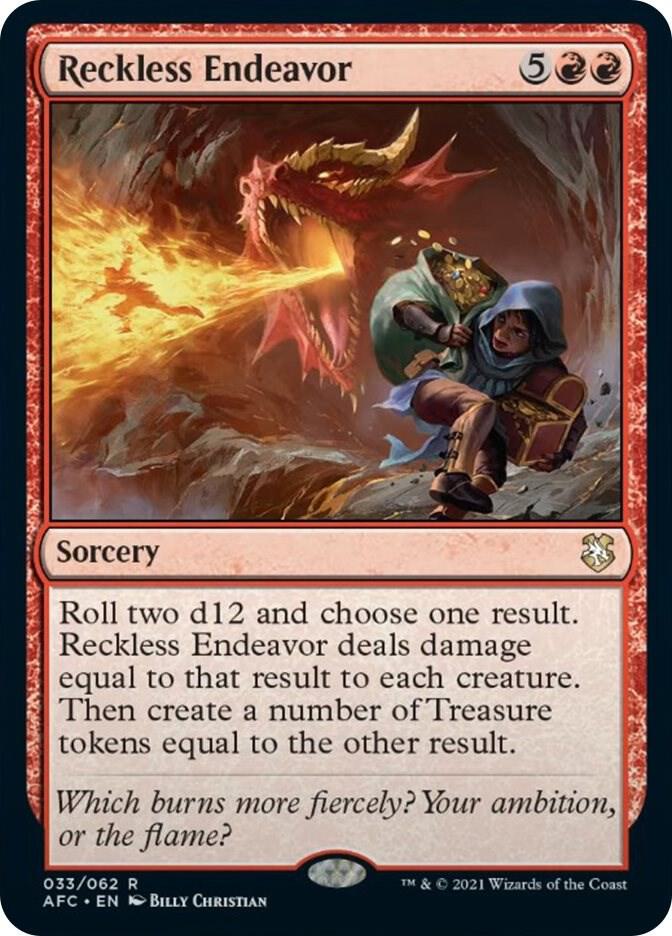 MTG: Reckless Endeavor: #33