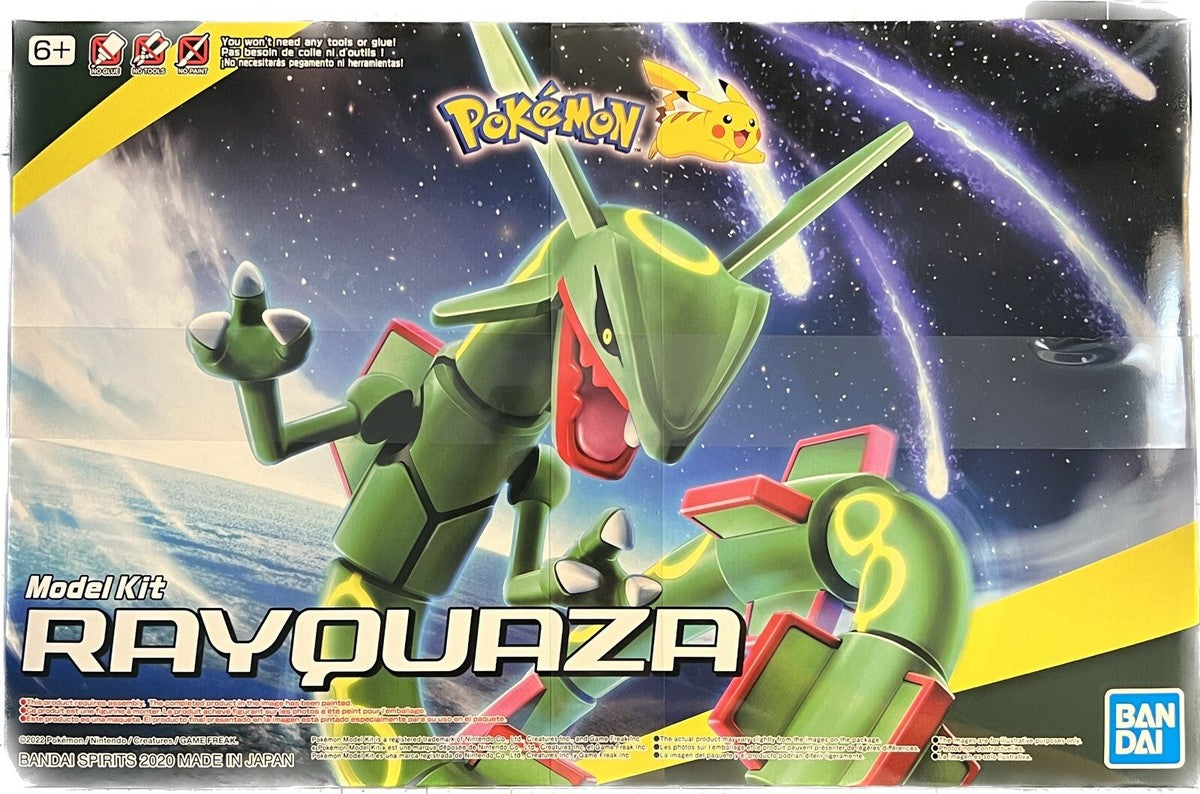BANDAI HOBBY: POKEMON MODEL KIT: RAYQUAZA (POKEPLA MODEL KIT)