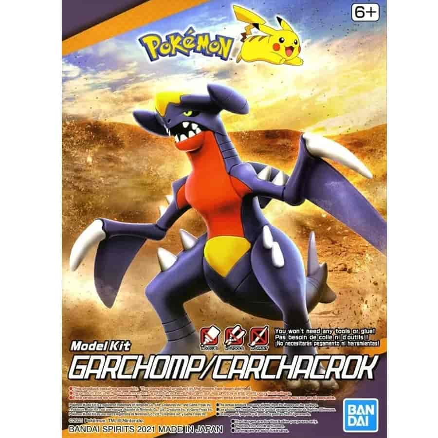 BANDAI HOBBY: POKEMON MODEL KIT: GARCHOMP (POKEPLA MODEL KIT)