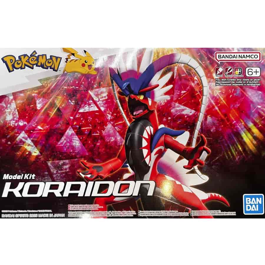 BANDAI HOBBY: POKEMON MODEL KIT: KORAIDON (MODEL 60) (POKEPLA MODEL KIT)