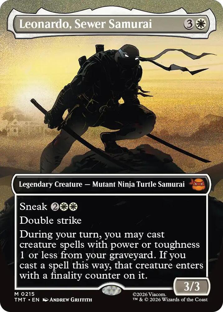MTg: Leonardo, Sewer Samurai: #215