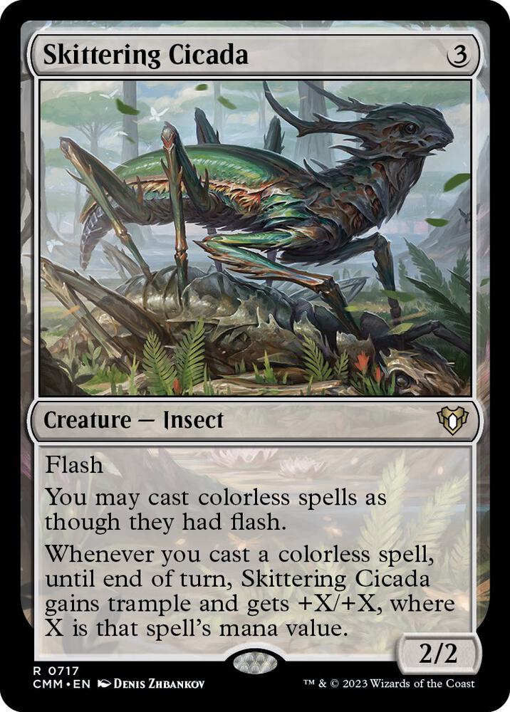 MTG: Skittering Cicada: #717