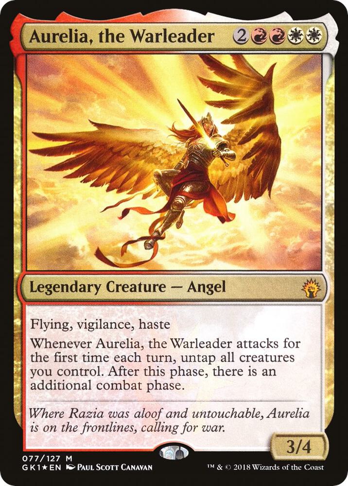 MTG: Aurelia, the Warleader: #77