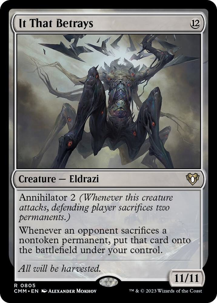 MTG: It That Betrays: #805