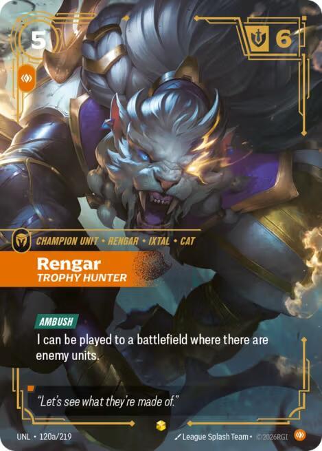 Riftbound: Rengar Trophy Hunter: #120a