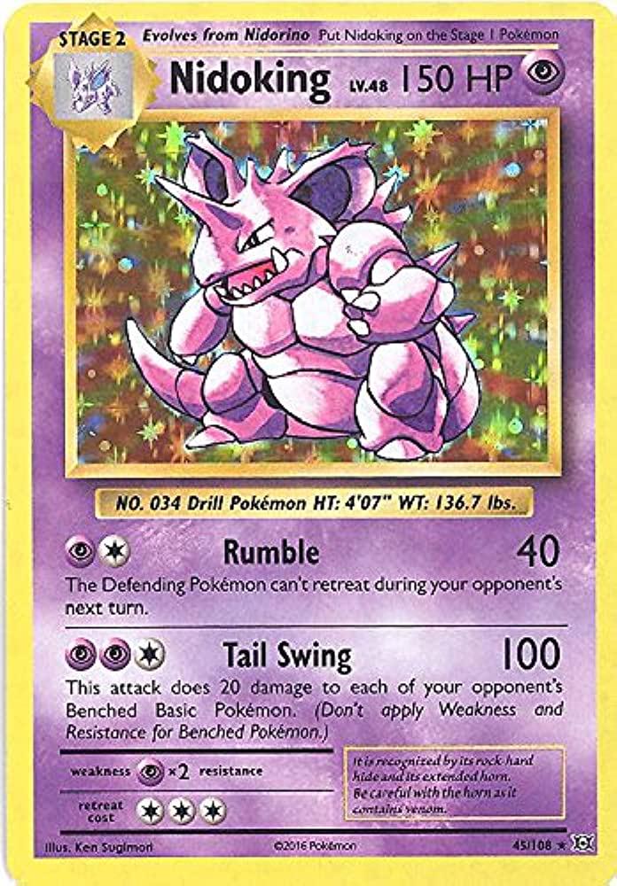 Pokemon: Nidoking: #45 (Lightly Played)