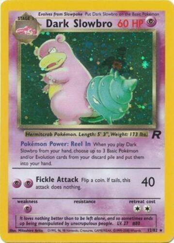 Pokemon: Dark Slowbro: #12 (Moderately Played)