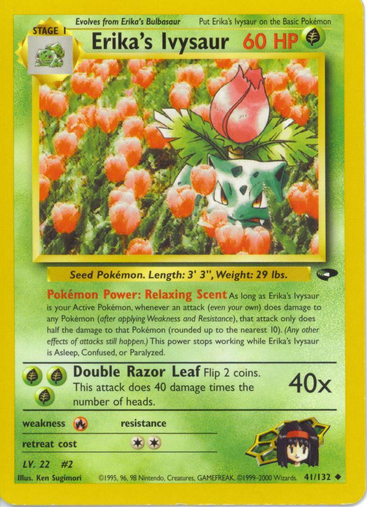 Pokemon: Erika’s Ivysaur: #41 (Lightly Played)