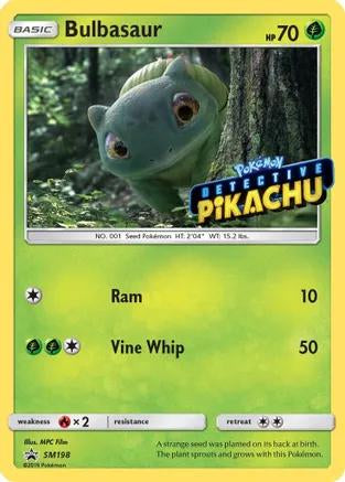 Pokemon: Bulbasaur: #SM198 (Heavily Played)