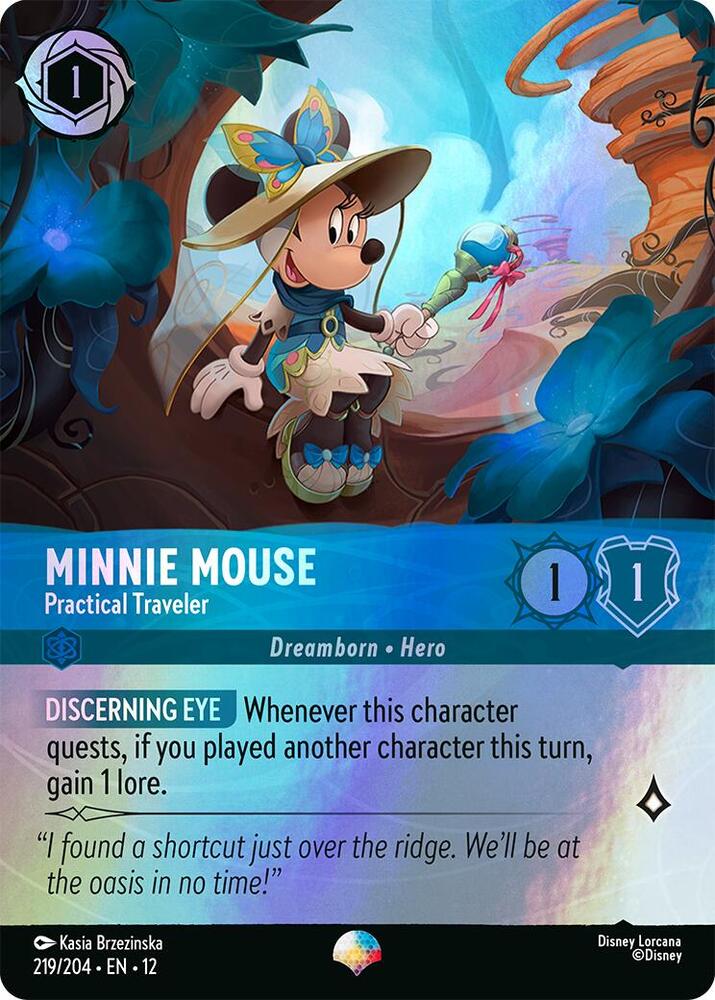 Lorcana: Minnie Mouse: #219