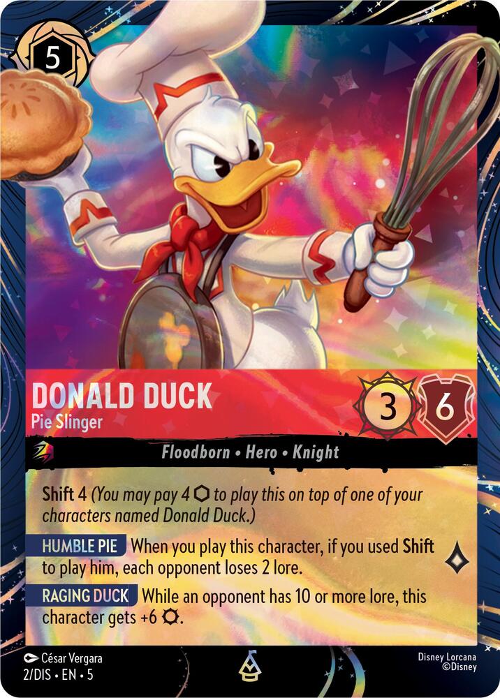 Lorcana: Donald Duck: Pie Slinger: #2