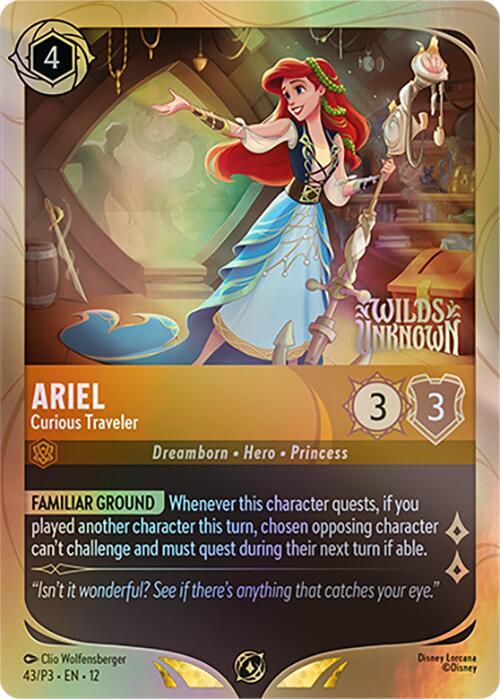 Lorcana: Ariel: Curious Traveler: #43