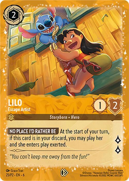 Lorcana: Lilo: Escape Artist: #25