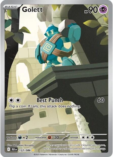Pokemon: Golett: #122