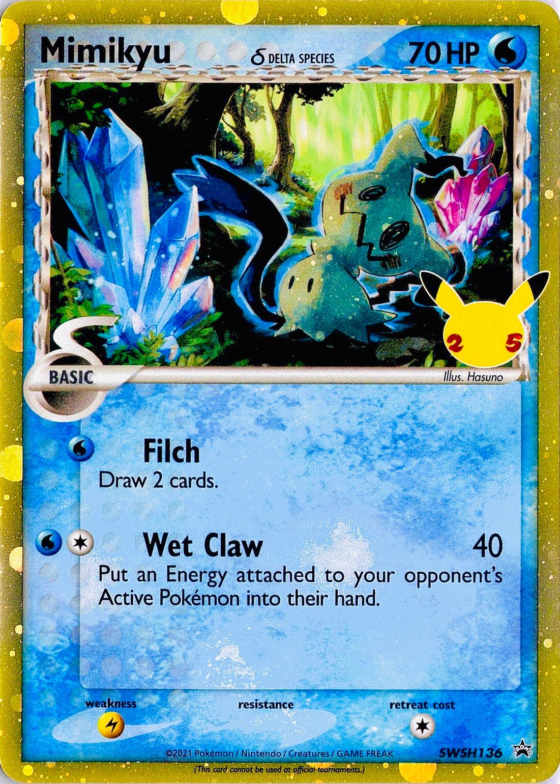 Pokemon: Mimikyu: #SWSH136