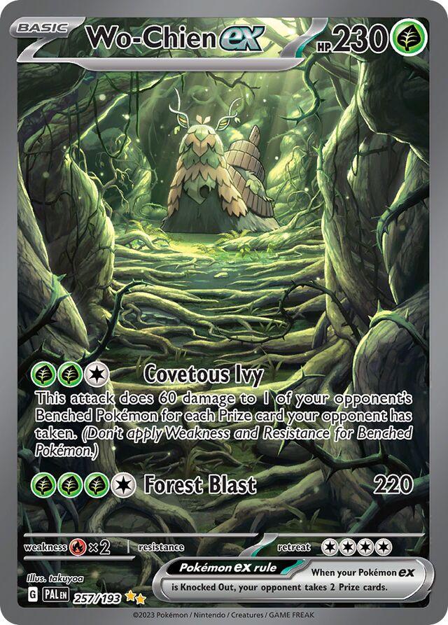 Pokemon: Wo-Chien ex: #257 (Damaged)
