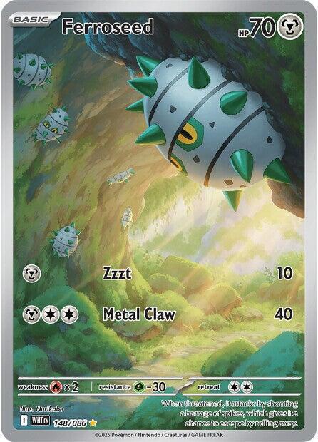 Pokemon: Ferroseed: #148