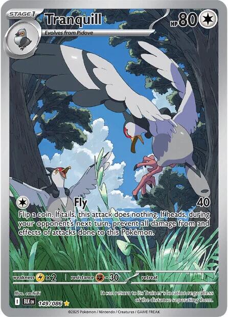 Pokemon: Tranquill: #149 (Lightly Played)