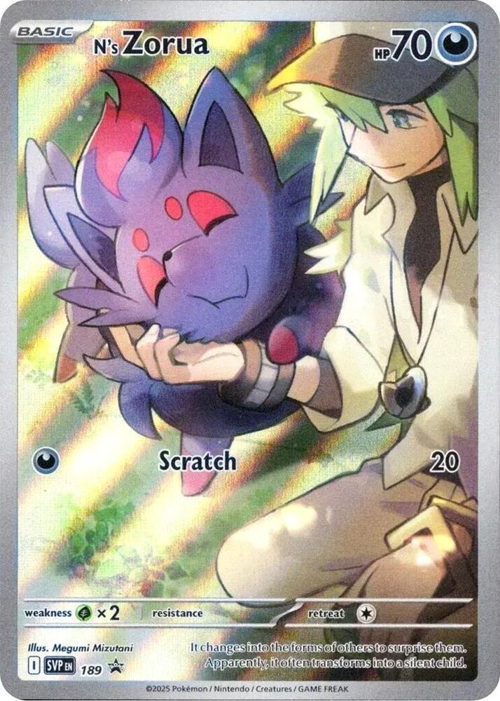 Pokemon: N’s Zorua: #189
