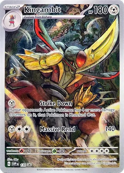 Pokemon: Kingambit: #130