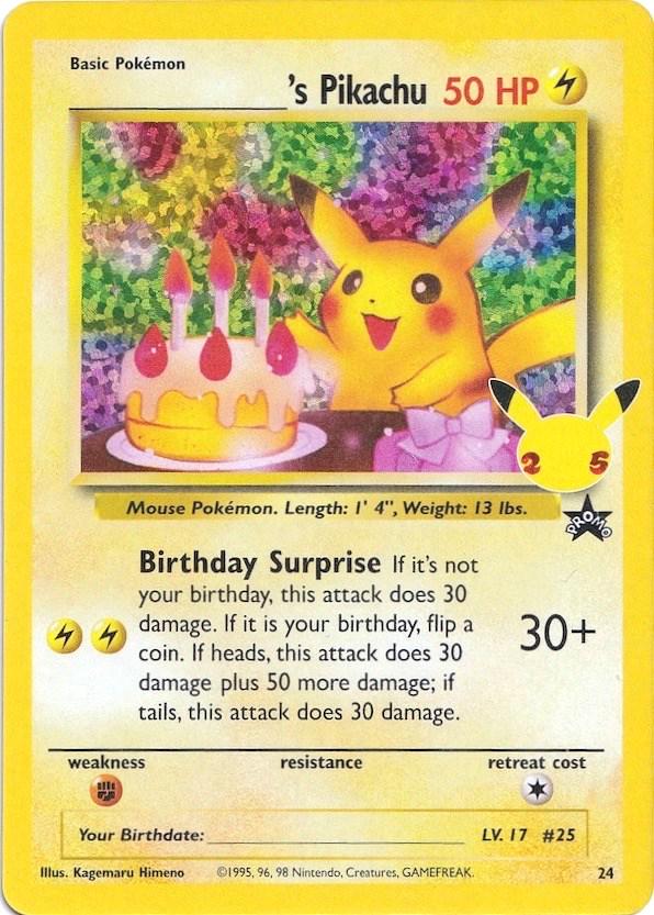 Pokemon: Birthday Pikachu: #24