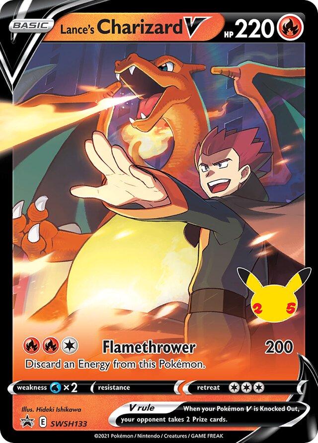 Pokemon: Lance’s Charizard V: #SWSH133