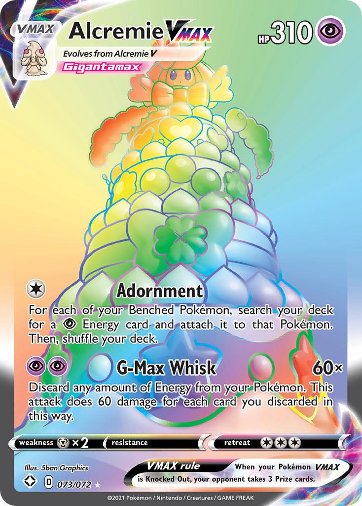 Pokemon: Alcremie VMAX: #73