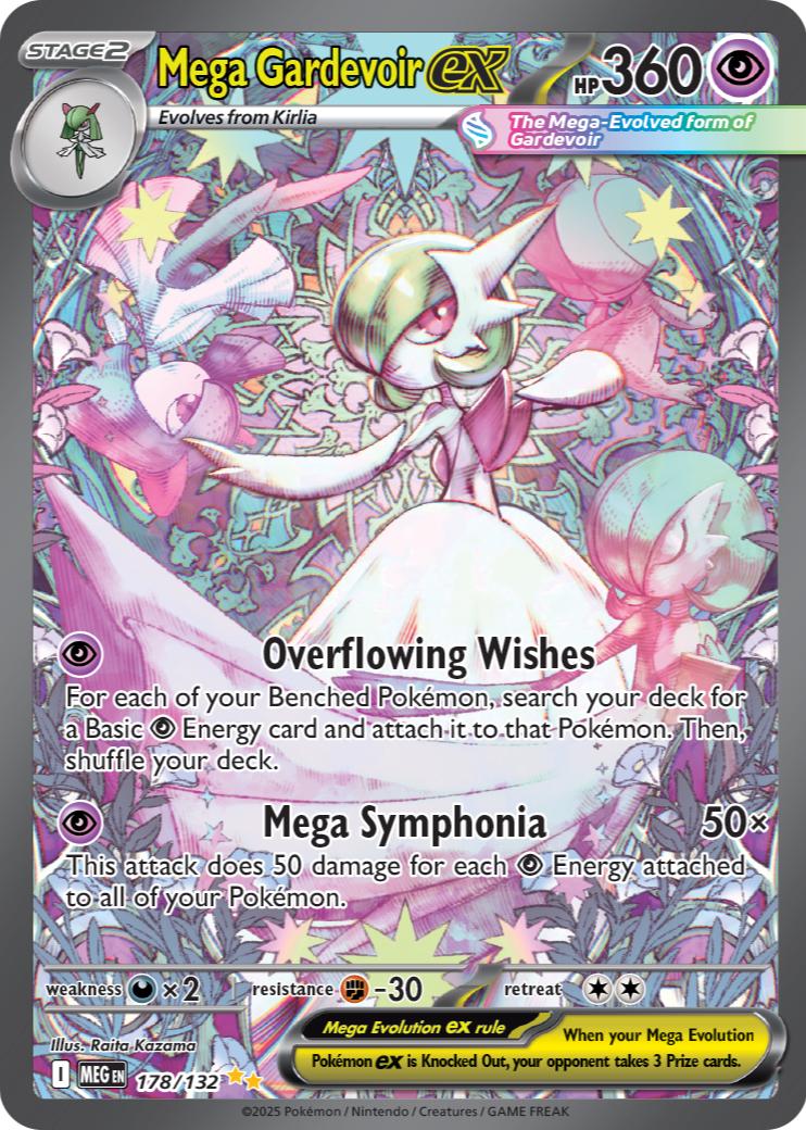 Pokemon: Mega Gardevoir ex: #178: PSA 10