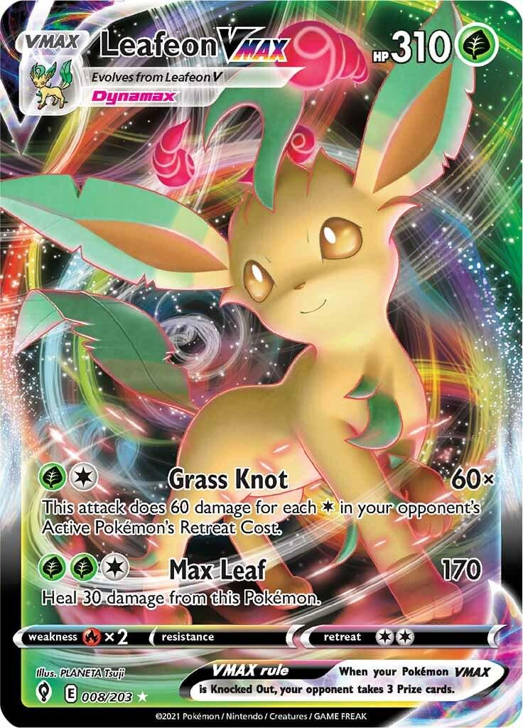 Pokemon: Leafeon VMAX: #8