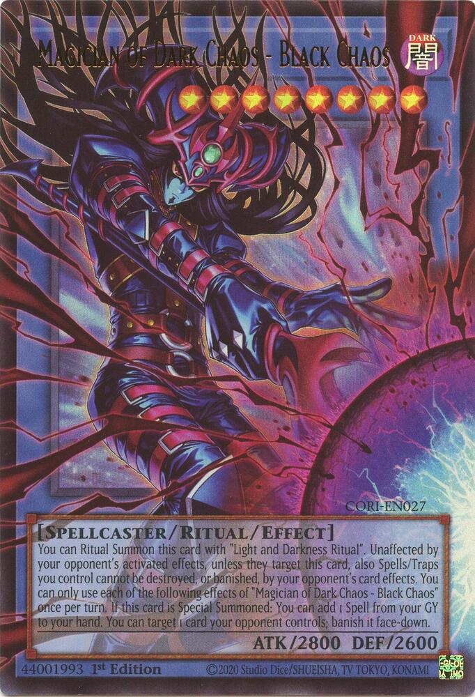 Yu-Gi-Oh: Magician of Dark Chaos - Black Chaos: #CORI-EN027