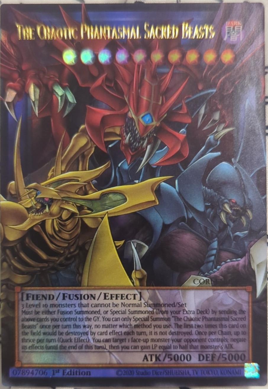 Yu-Gi-Oh: The Chaotic Phantasmal Sacred Beasts: #CORI-EN029