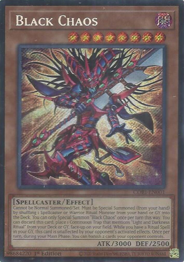 Yu-Gi-Oh: Black Chaos: #CORI-EN001