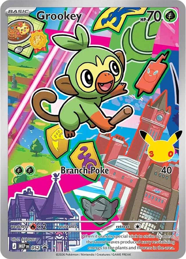 Pokemon: Grookey: #52