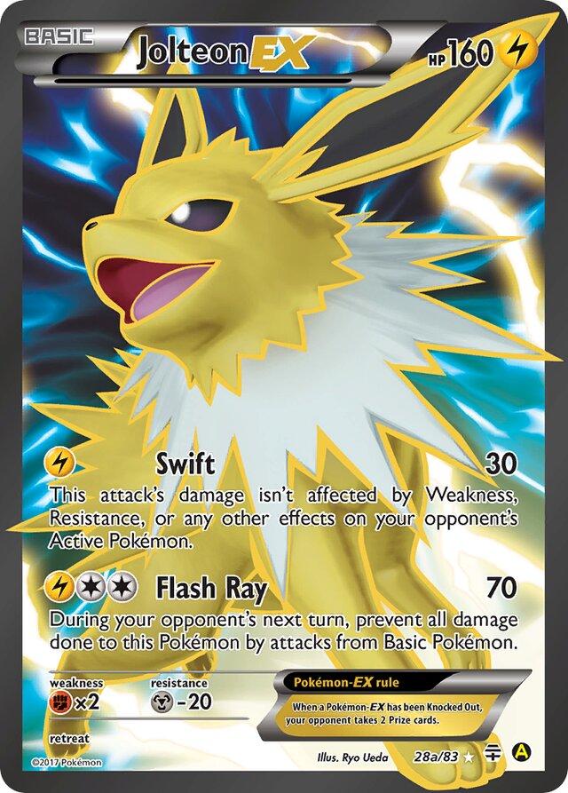 Pokemon: Jolteon EX: #28a