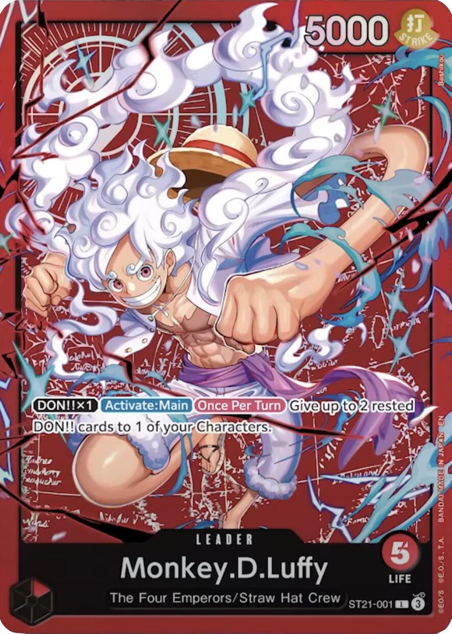 One Piece: Monkey.D.Luffy: #ST21-001