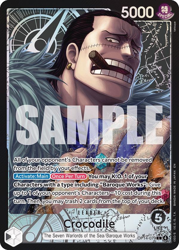 One Piece: Crocodile: #OP14-079