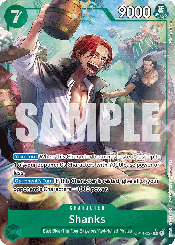 One Piece: Shanks: #OP14-027