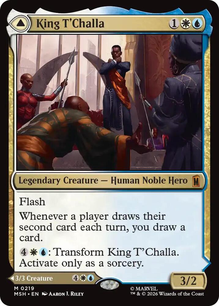 MTG: King T’Challa: #219