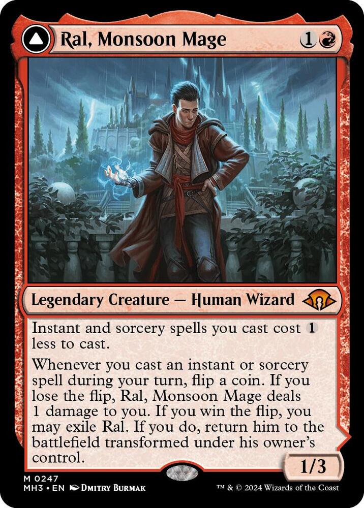 MTG: Ral, Monsoon Mage: #247