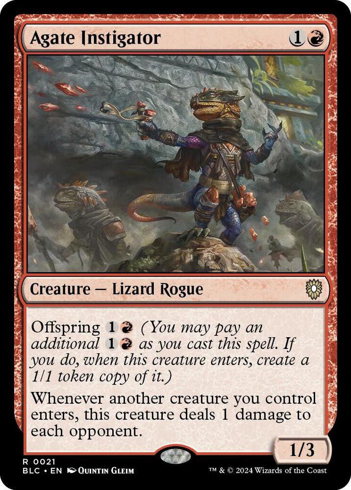 MTG: Agate Instigator: #21