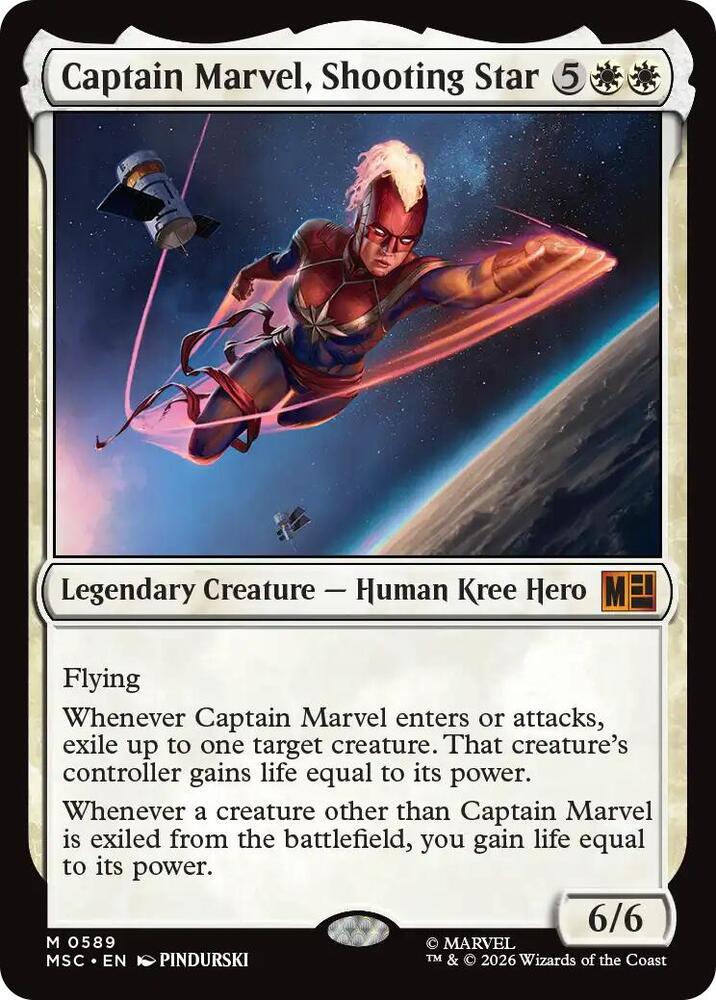 MTG: Captain Marvel, Shooting Star: #589
