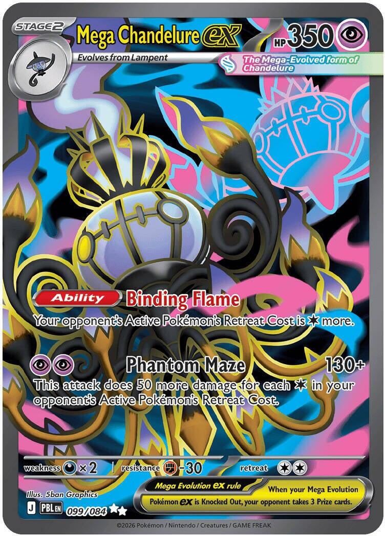 Pokemon: Mega Chandelure ex: #99