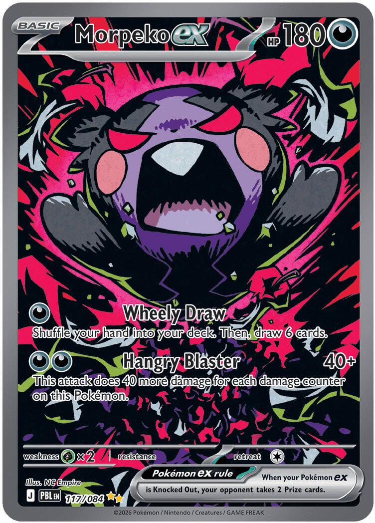 Pokemon: Morpeko ex: #117