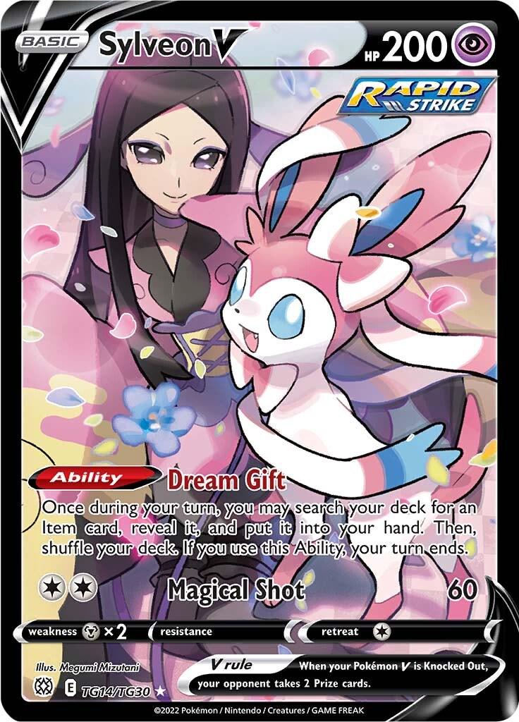 Pokemon: Sylveon V: #TG14 (Lightly Played)