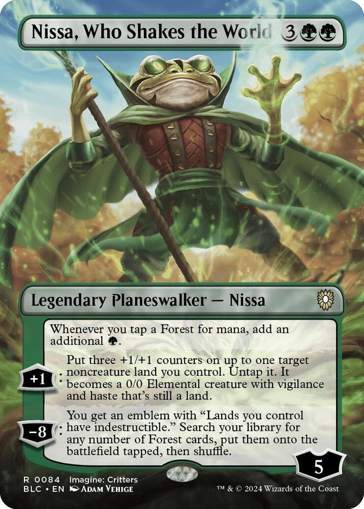 MTG: Nissa, Who Shakes the World: #84