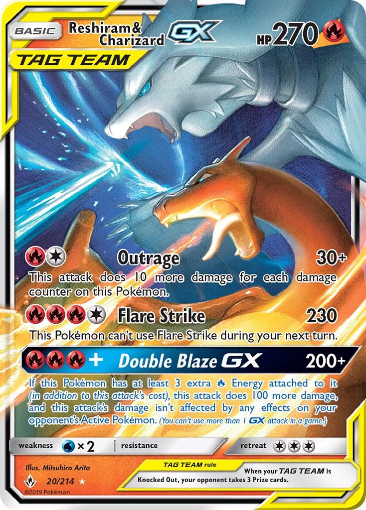 Pokemon: Reshiram & Charizard GX: #20
