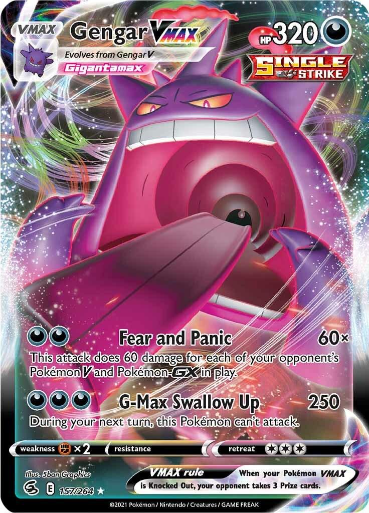 Pokemon: Gengar VMAX: #157