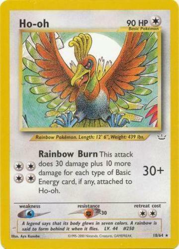 Pokemon: Ho-oh: #18: (Lightly Played)