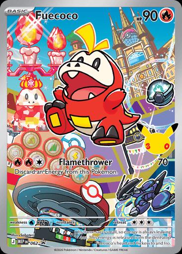 Pokemon: Fuecoco: #62