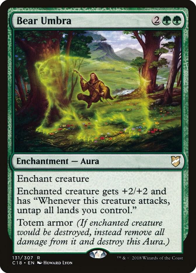 MTG: Bear Umbra: #131